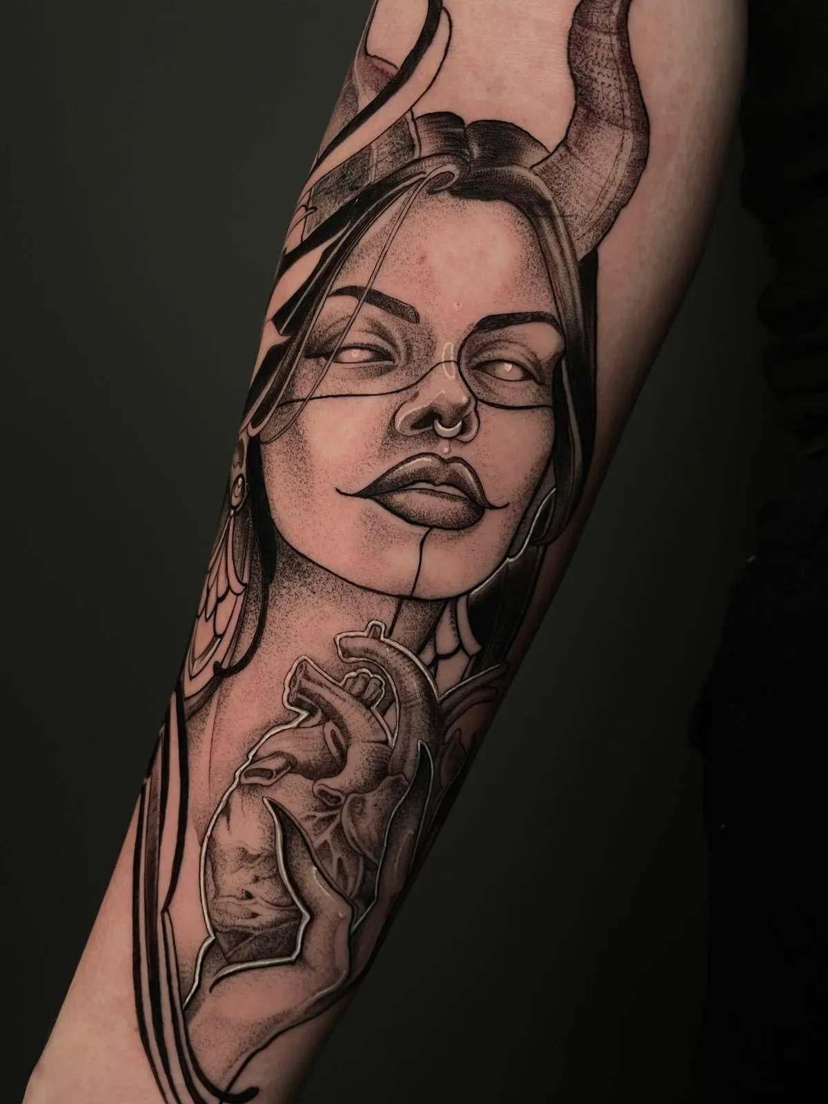 Werk van Claudia bij Tattoo Heaven