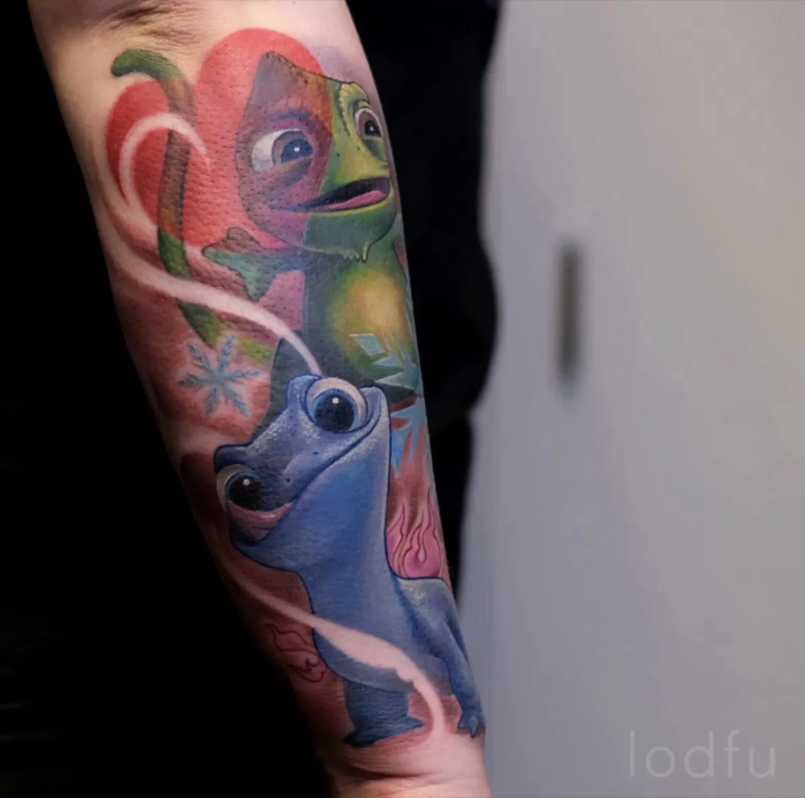 Color tattoo bij Tattoo Heaven