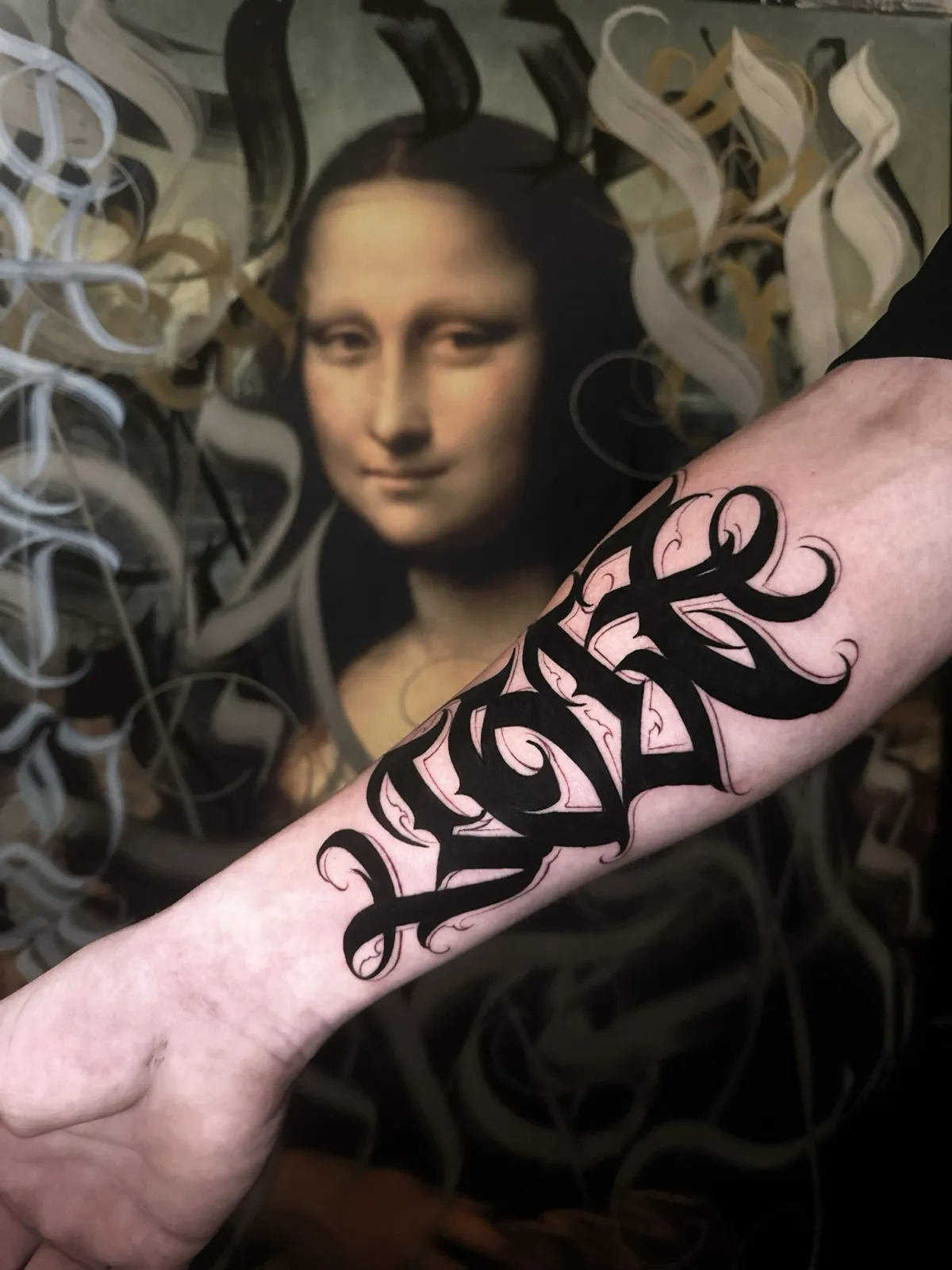 Lettering tattoo bij Tattoo Heaven