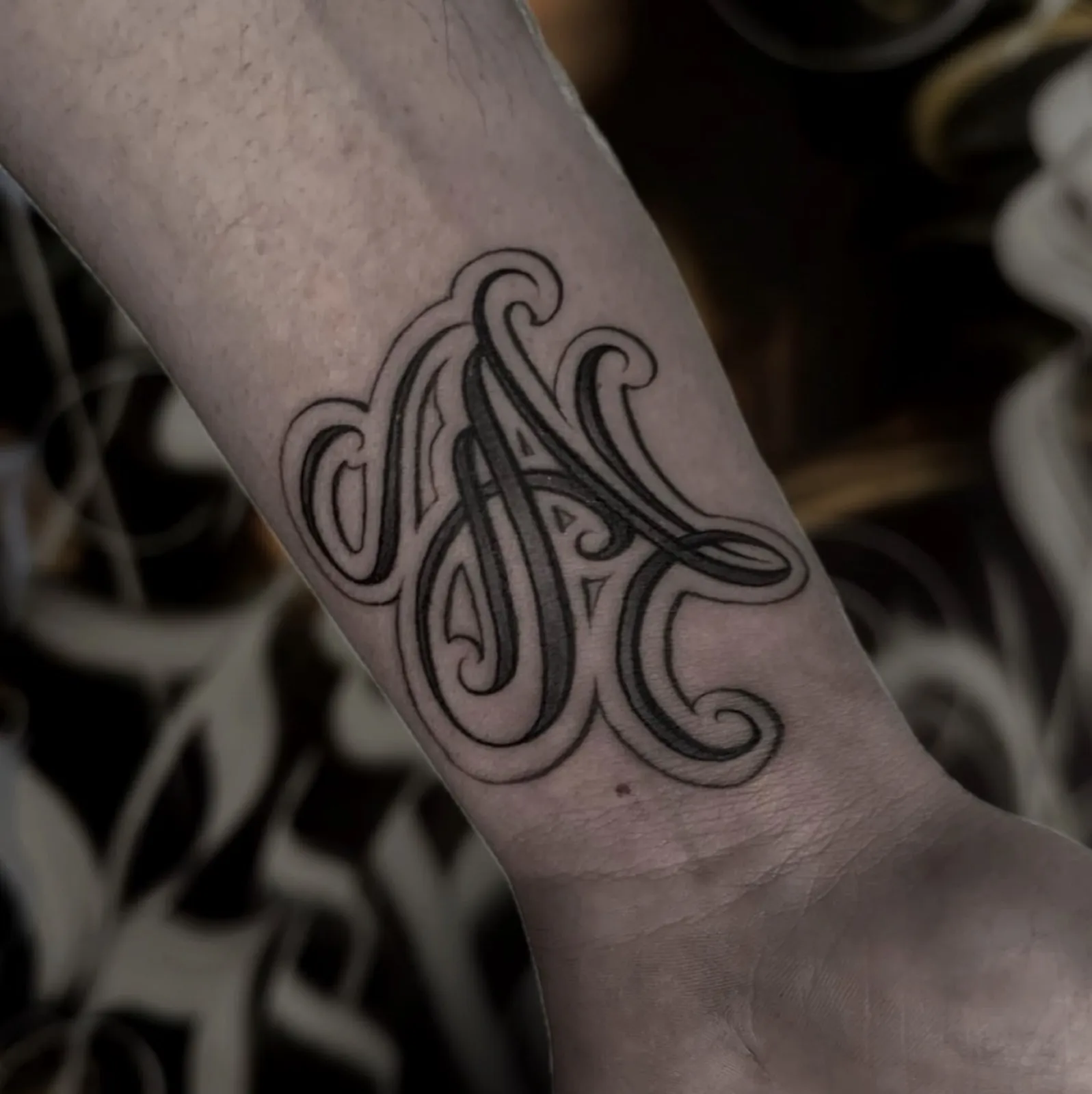 Lettering tattoo bij Tattoo Heaven