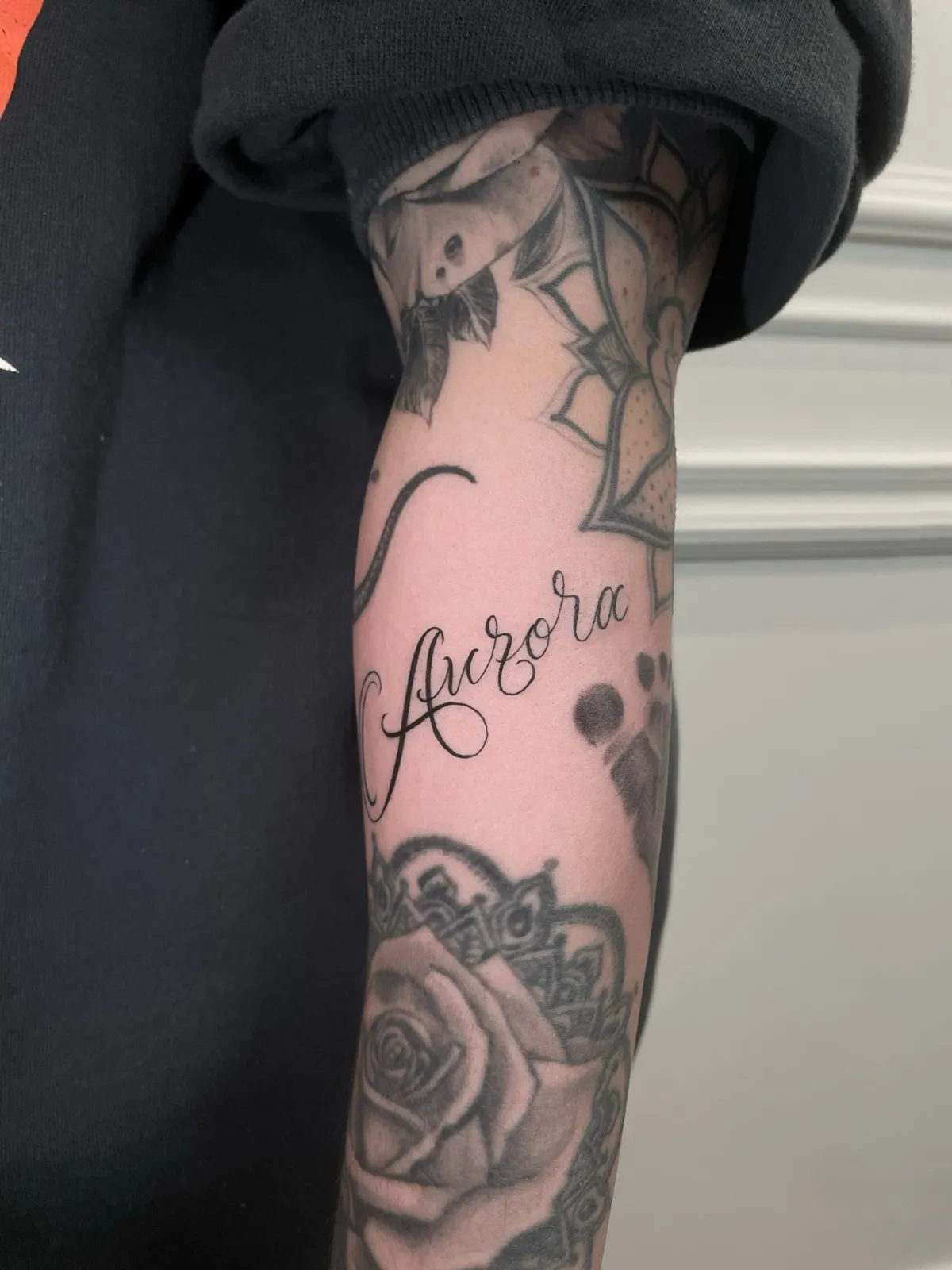Lettering tattoo bij Tattoo Heaven