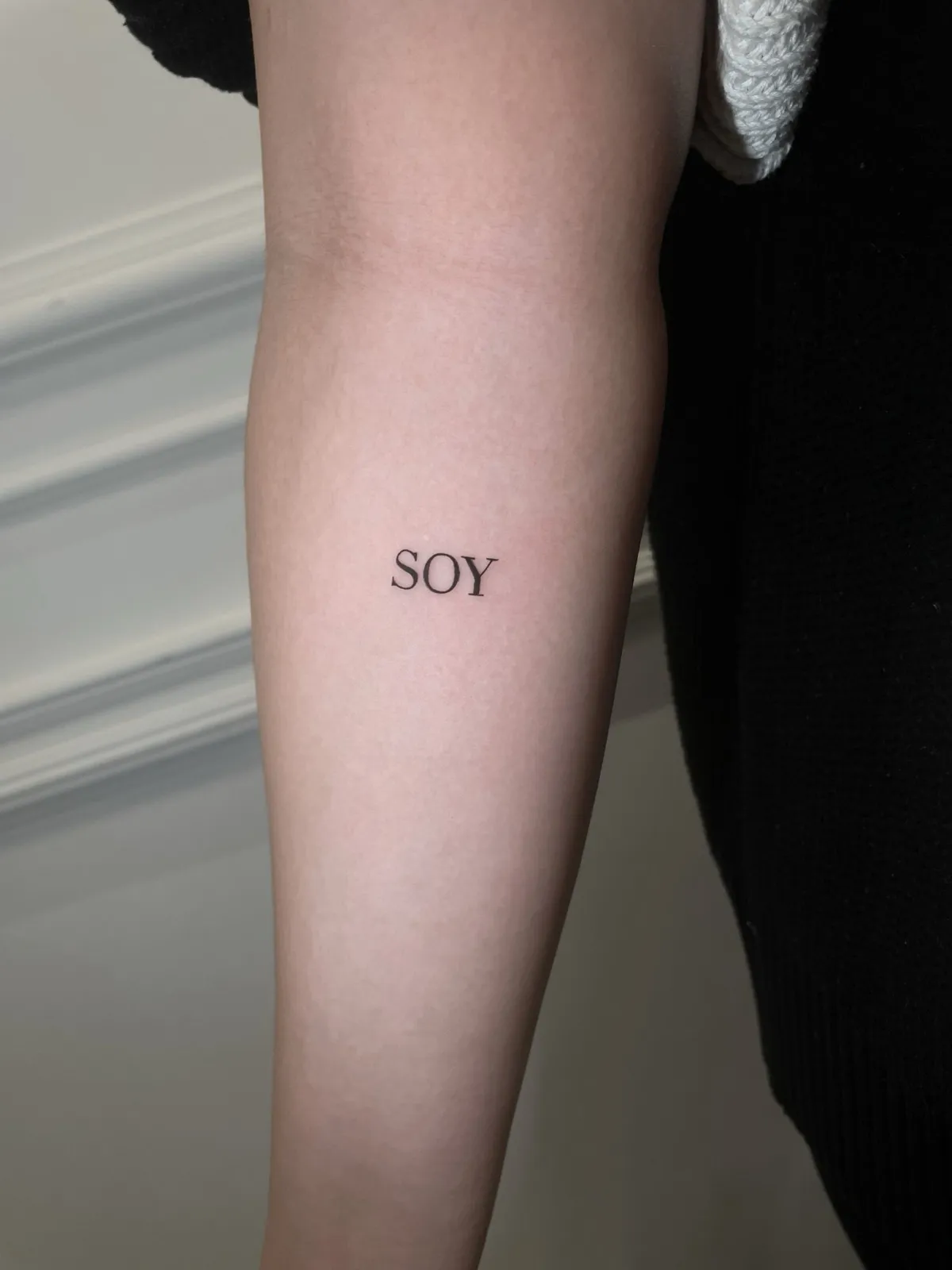 Lettering tattoo bij Tattoo Heaven